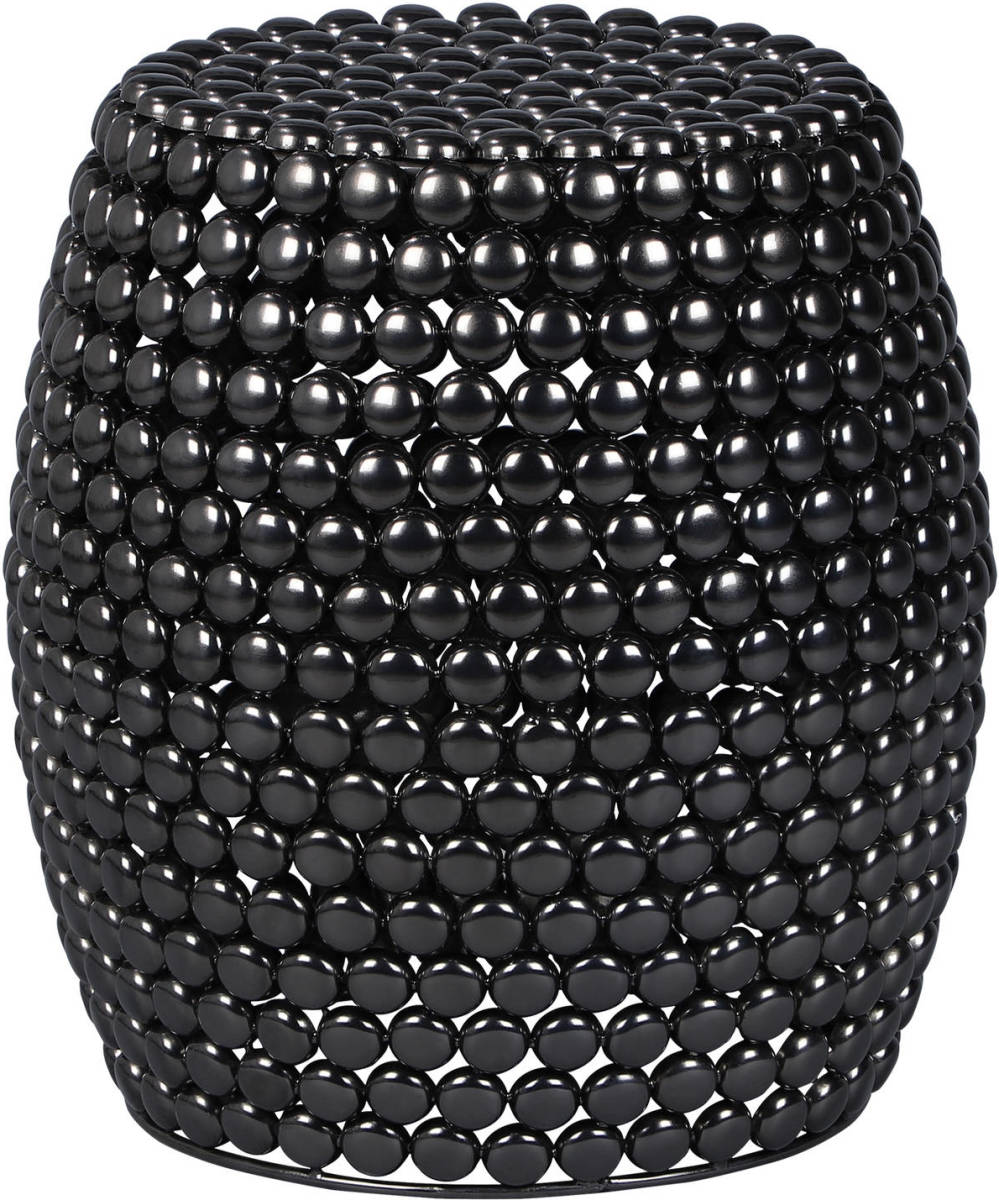 WOMO-Design Bijzettafel 41x41x46 Cm Zwart Metaal Womo Design