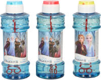 4x Disney Frozen 2 Bellenblaas Flesjes Met Bal Spelletje In Dop 300 Ml Voor Kinderen - Bellenblaas