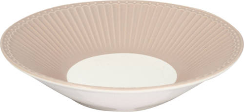 GreenGate Pastabord Alice Creamy Fudge Ø23cm H5cm