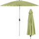 Parasol Shanghai Ø 270 Cm Groen In Aluminium En Polyester ML-Design