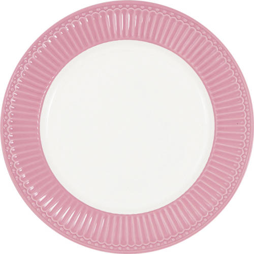 GreenGate Ontbijtbord Alice Dusty Rose Ø 23cm