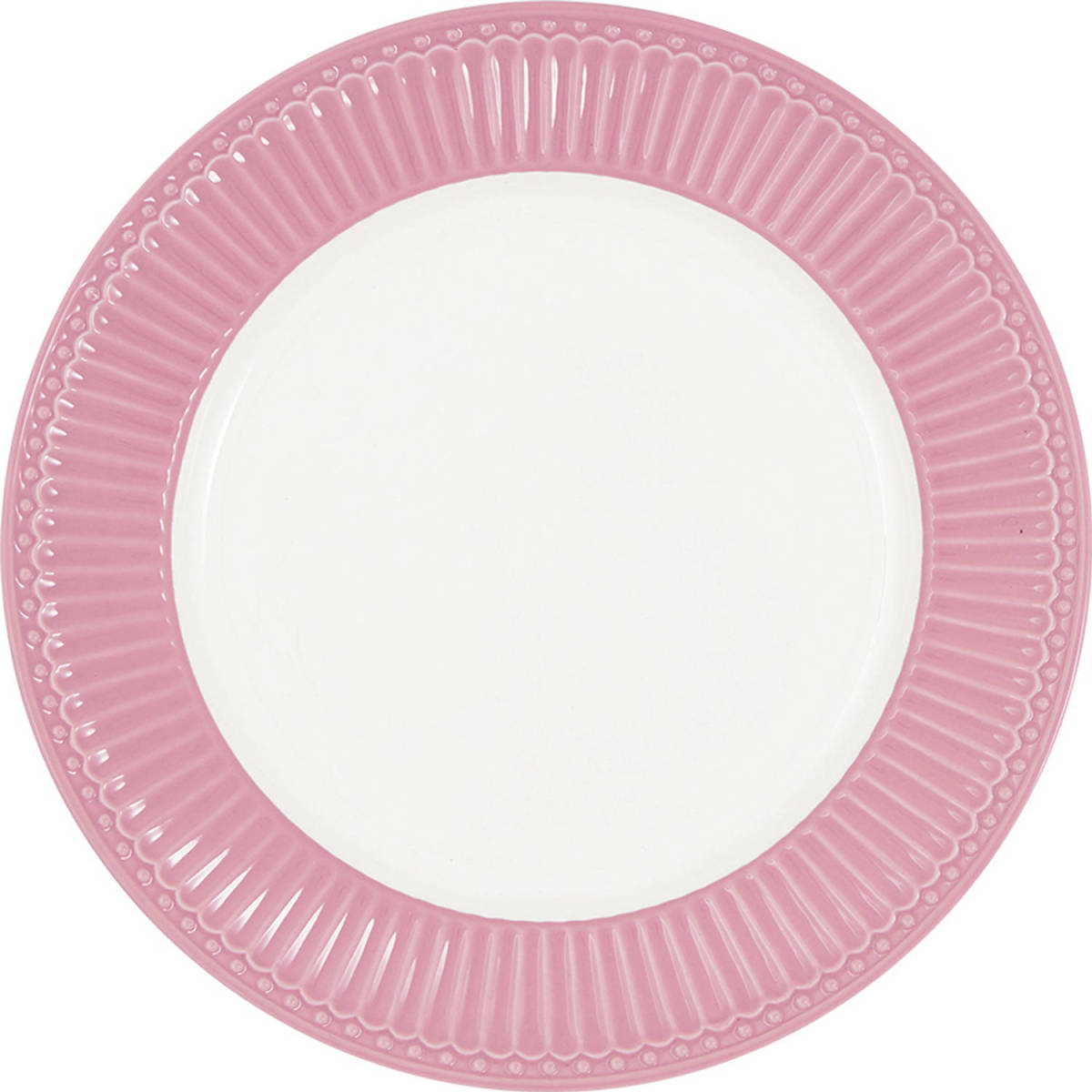 GreenGate Ontbijtbord Alice Dusty Rose Ø 23cm