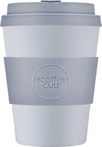 Ecoffee Cup Glittertind Pla - Koffiebeker To Go 350 Ml - Lila Siliconen