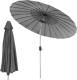 Parasol Shanghai Ø 270 Cm Antraciet Aluminium En Polyester ML-Design