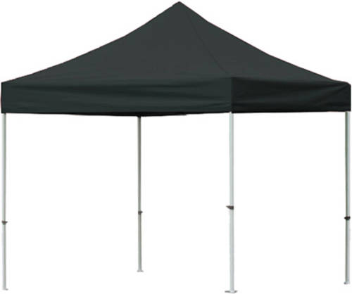 Lizzely Garden & Living Easy Up 3x3m Zwart 40mm (Aluminium Buizen) Zonder Zijwanden Semi Prof Partytent Opvouwbaar