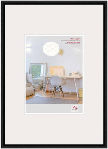 Walther Design New Lifestyle Kunststof Fotolijst 29,7x42cm A3 Zwart