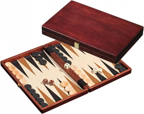 Philos Houten Backgammon Kasette Naxos