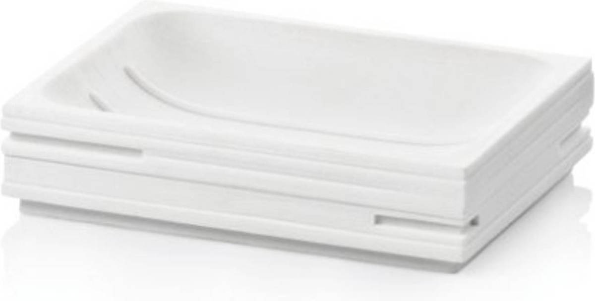 Kela - Zeephouder, 11.5 X 8.5 Cm, Polyresin, Wit - Kela Posidon