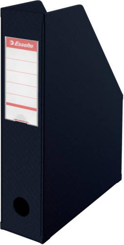 Esselte Vivida Tijdschriftencassette, Ft A4, Karton, Zwart
