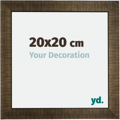 Your Decoration Leeds Houten Fotolijst 20x20cm Champagne Geborsteld