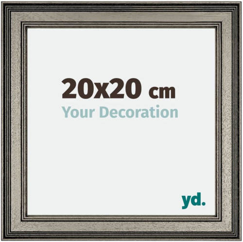 Your Decoration Liverpool Houten Fotolijst 20x20cm Zilver