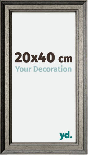 Your Decoration Liverpool Houten Fotolijst 20x40cm Zilver