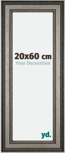 Your Decoration Liverpool Houten Fotolijst 20x60cm Zilver