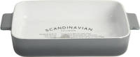 Gusta Ovenschaal Scandinavian 32x19,9x5,4cm Grijs