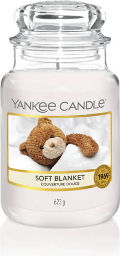 Yankee Candle Geurkaars Large Soft Blanket - 17 Cm / ø 11 Cm