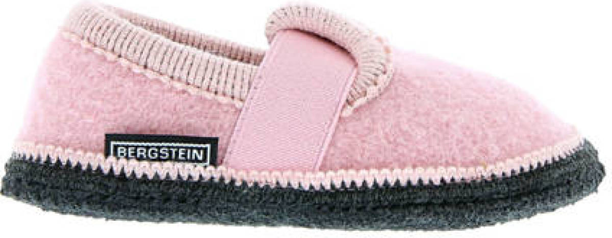 Bergstein Comfy pantoffels lichtroze kids