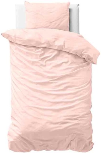 Primaviera Deluxe Uni Satijn - Pink Dekbedovertrek 1-persoons (140 x 200/220 cm + 1 kussensloop) Dekbedovertrek