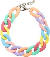 Lascana Curb chain set Pantserkettingset van ketting en armband