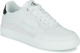 CALVIN KLEIN JEANS leren sneakers wit/zwart