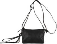 Legend leren crossbody tas Como zwart