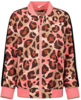 Orange Stars bomberjack tussen met all over print roze/beige