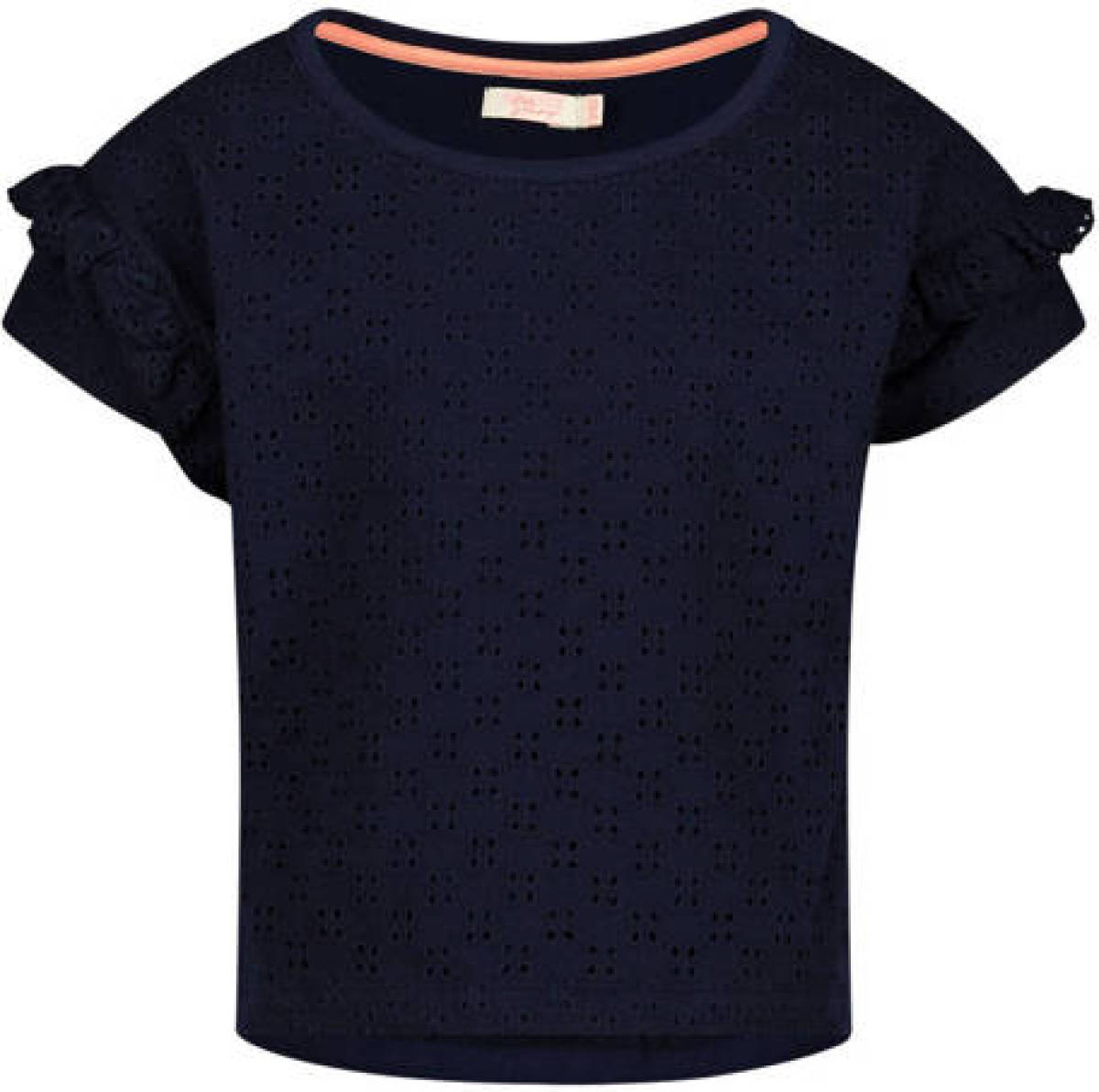 Orange Stars T-shirt marine