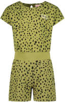 Me & My Monkey jumpsuit met all over print groen