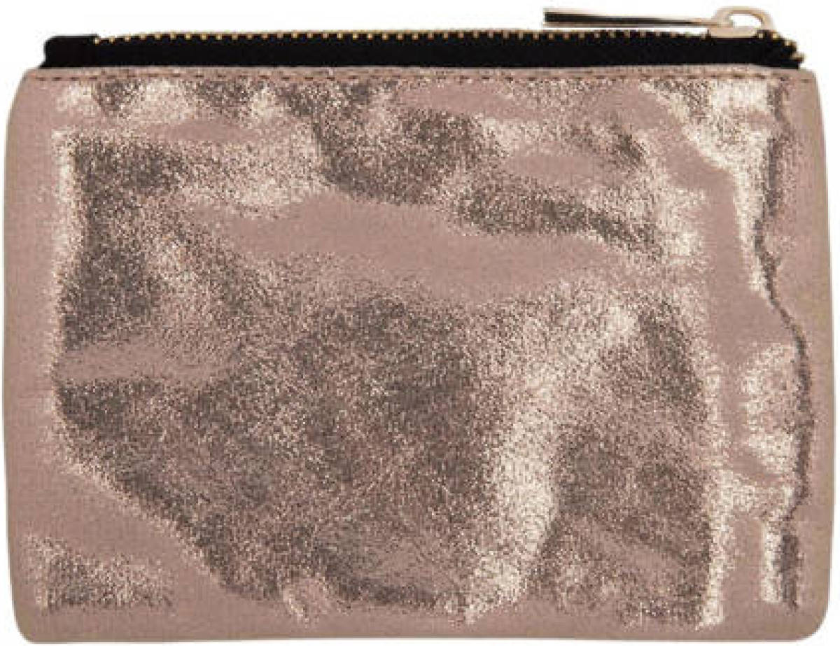 Life of Bulu metallic portemonnee champagne