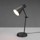 Reality Leuchten Bureaulamp Enzo, 1-lamp, zwart
