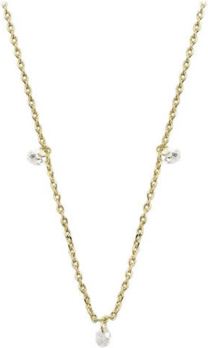 Fossil ketting JA7131710 Sadie goudkleurig