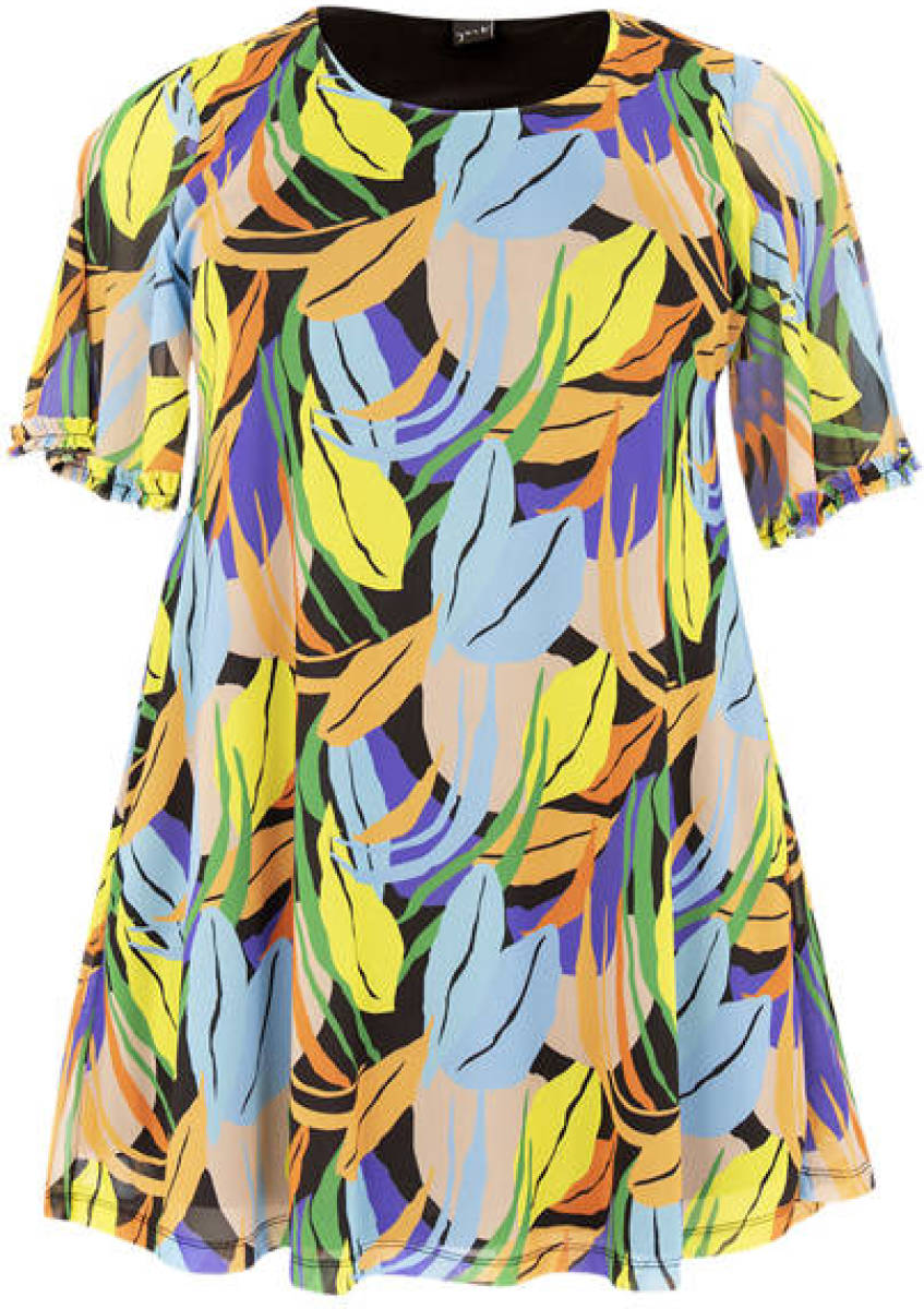Yoek tuniek met all over print multi