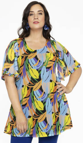 Yoek tuniek met all over print multi