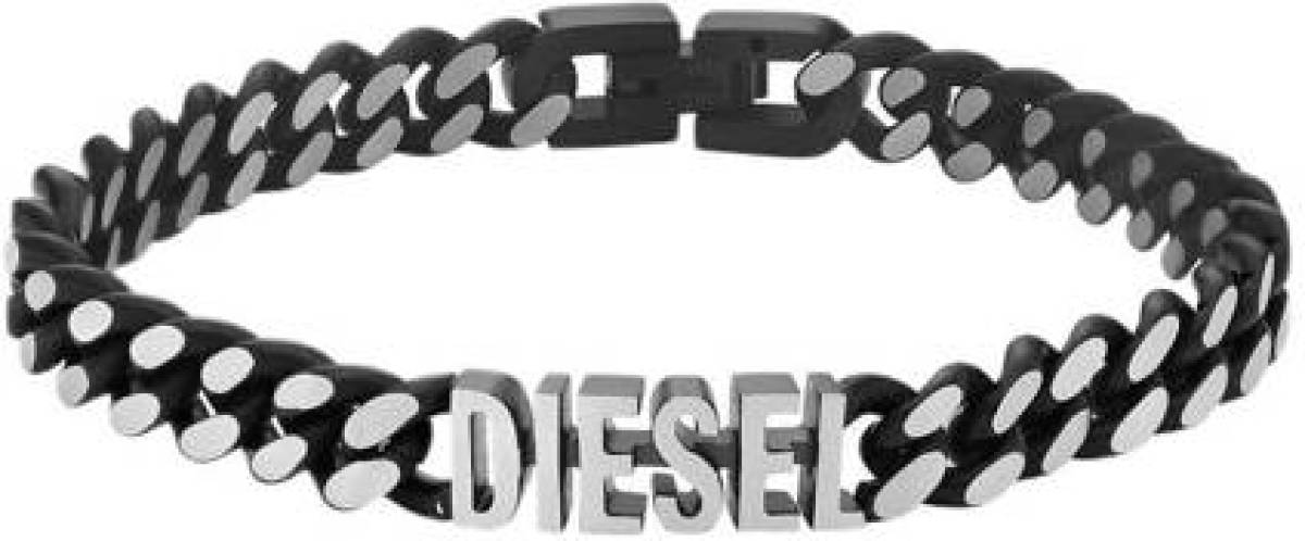 Diesel armband DX1386040 Steel zilverkleurig