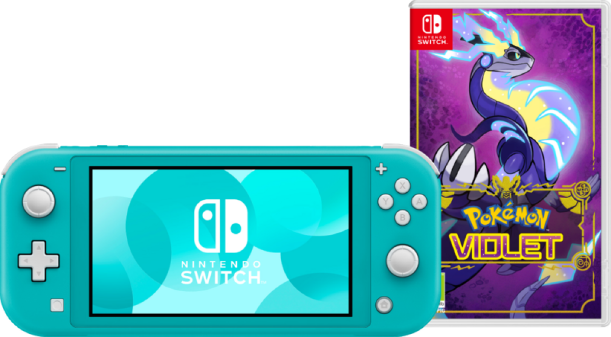 Nintendo Switch Lite Turquoise + Pokémon Violet