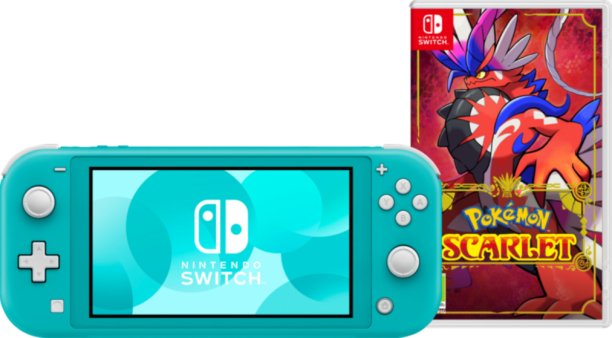 Nintendo Switch Lite Turquoise + Pokémon Scarlet