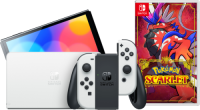 Nintendo Switch OLED Wit + Pokémon Scarlet