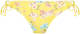 Sunseeker gebloemd strik bikinibroekje geel/roze/wit