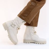 Gabor Veterboot Dames Beige