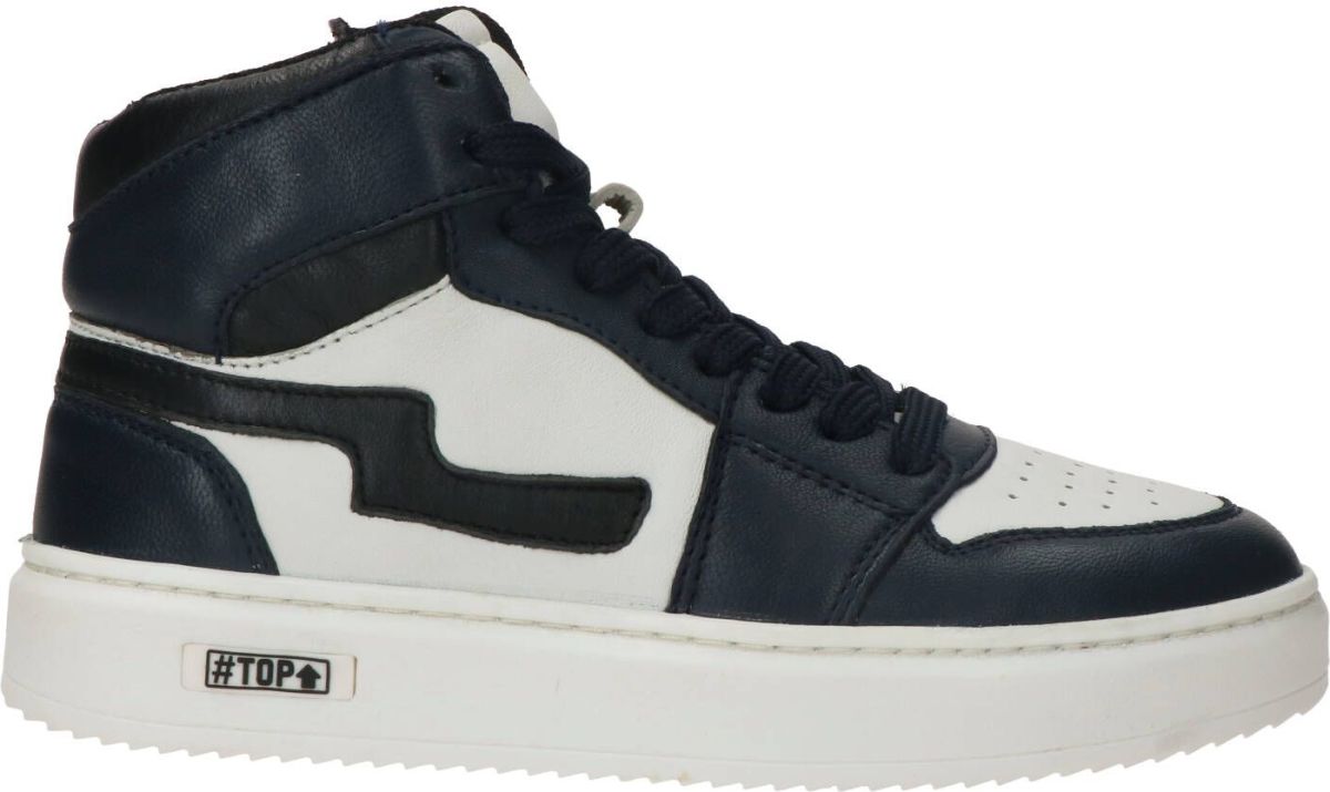 DSTRCT Veterboot Jongens Zwart/Wit