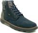 Rieker Veterboot Heren Blauw