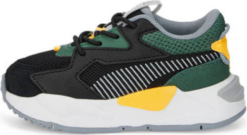 Puma RS-Z Top sneakers zwart/groen/geel