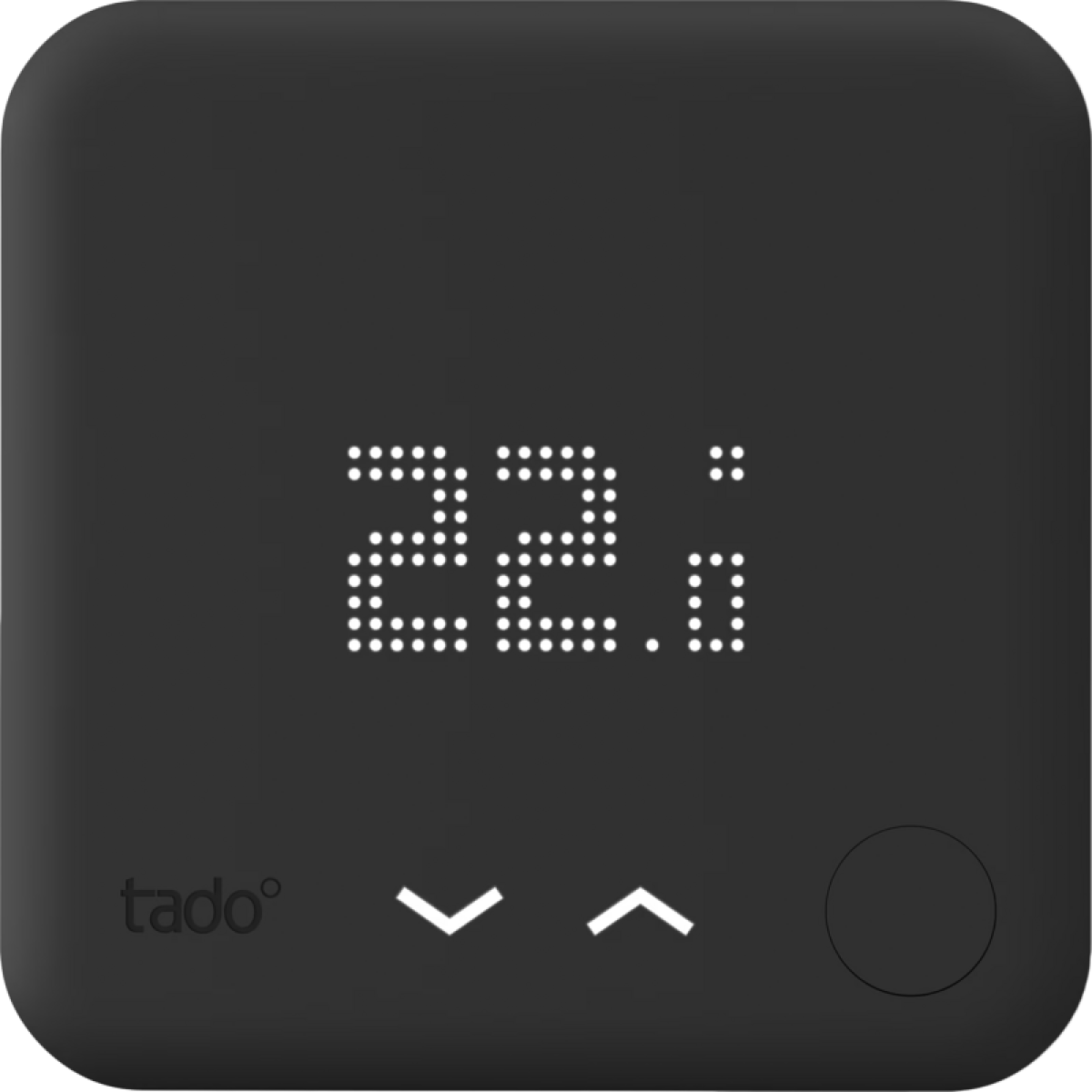 Tado Slimme Thermostaat V3+ Zwart bedraad startpakket
