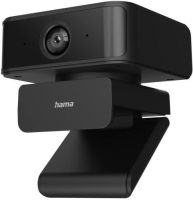 Hama PC-webcam C-650 Face Tracking, 1080p, USB-C, voor videochat/vergaderen Webcam Zwart