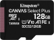Kingston Canvas Select Plus microSDXC 128GB Micro SD-kaart