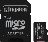 Kingston Canvas Select Plus microSDXC 512GB Micro SD-kaart