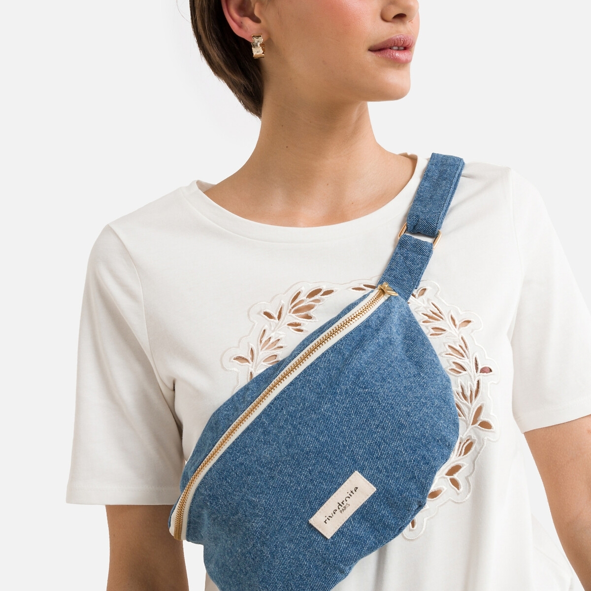 Rive Droite Paris Heuptasje met ritssluiting Custine - The Waist Bag