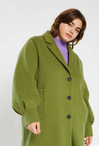 ZINO & JUDY coat groen