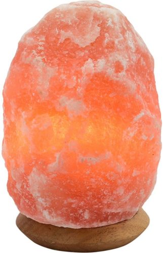 Schlafwelt Zoutkristal-tafellamp Rock Met de hand gemaakt van zoutkristal - iedere steen uniek, H: ca.18 cm, ca.2-3 kg (1 stuk)