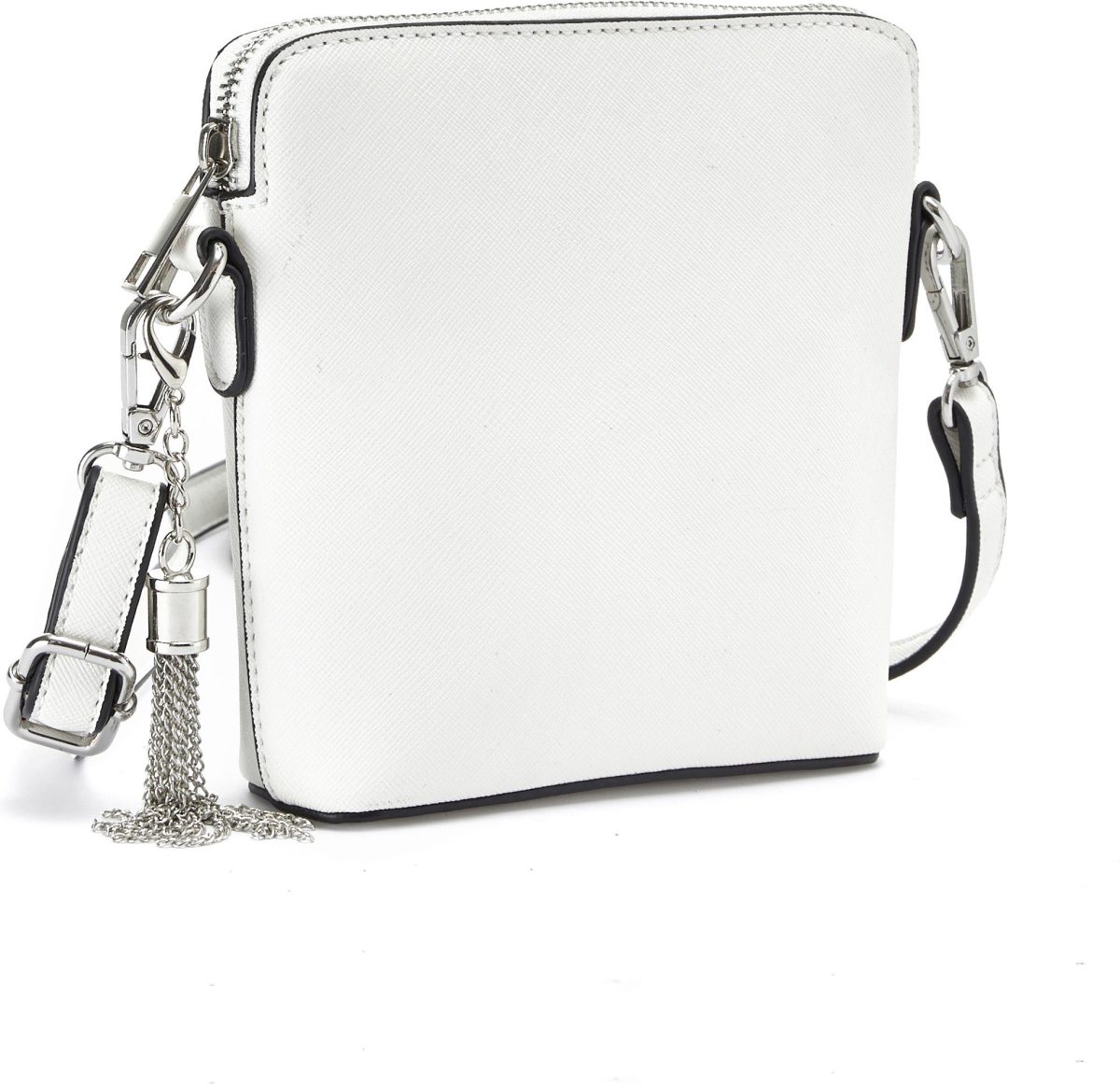 Vivance Schoudertas Handtas, mini bag met een afneembaar kwastje