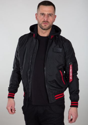 Alpha Industries Bomberjack Alpha Industries Men - Flight Jackets MA-1 TT Hood Defense